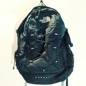 Black borealis north face bag